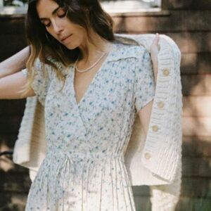 Christy Dawn Dawn Dress in Blue Sea Spray